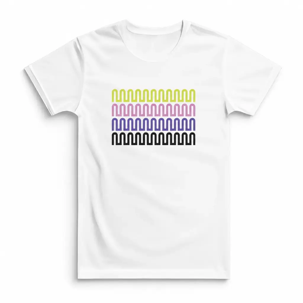 T-shirt Wit man/vrouw 