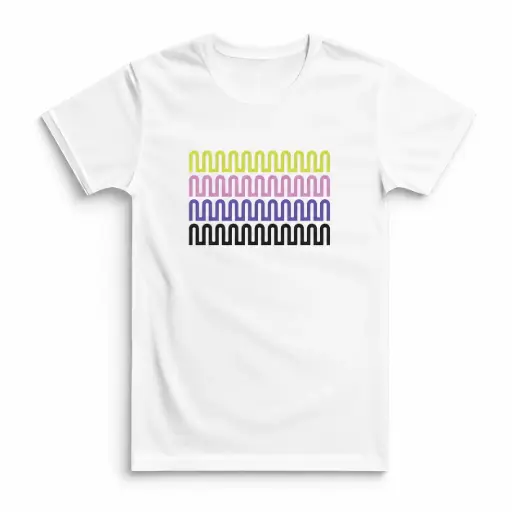T-shirt Wit man/vrouw 